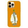 Husa compatibila cu Apple iPhone 14 Plus, Viceversa, model Bling bling Bender Futurama, Silicon, TPU, Transparent, Carcasa