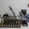 Masina etichetare recipiente cilindrice, sticle bere 330ml