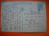 HOPCT CARTE POSTALA NR 514 U - ANUL 1934 / TIMBRUL FIX REGELE CAROL II - -CIRCULATA