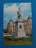 CPIB 23373 CARTE POSTALA - BUCURESTI, STATUIA LUI GH. LAZAR DE ION GEORGESCU, NECIRCULATA, Printata
