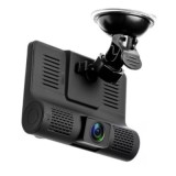 Camera auto tripla, fata, interior, spate, coshop&reg;, 4&quot;, Full HD, design tip monitor, negru