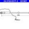 ATE 24.5152-0317.3 Furtun frana