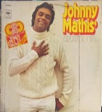 Disc vinil, LP. Johnny Mathis&#039; Greatest Hits SET 2 DISCURI VINIL-Johnny Mathis-241821, CBS