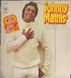 Disc vinil, LP. Johnny Mathis&#039; Greatest Hits SET 2 DISCURI VINIL-Johnny Mathis, Pop