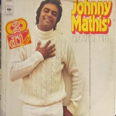 Disc vinil, LP. Johnny Mathis' Greatest Hits SET 2 DISCURI VINIL-Johnny Mathis