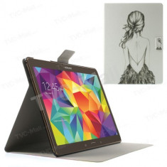 Husa Samsung Galaxy Tab S T800 T801 T805 10.5&amp;quot; + folie + stylus foto