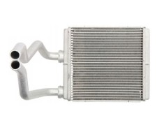 Radiator Incalzire Opel Agila, 04.2008-10.2012, Suzuki Splash (EX), 01.2008-, motor 1.0, 1.2; benzina, 1.3 DDiS, diesel, cu conducte, aluminiu brazat