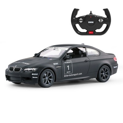 MASINA CU TELECOMANDA BMW M3 NEGRU CU SCARA 1 LA 14 SuperHeroes ToysZone foto