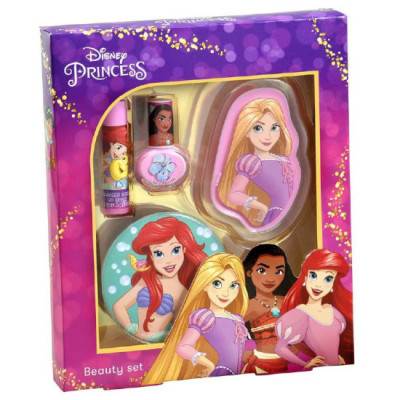 Set accesorii machiaj si unghii cu oglinda inclusa Disney Princess 1675 foto