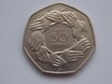 50 PENCE 1973-GBR-COMEMORATIVA, Europa