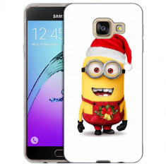 Husa Samsung Galaxy A5 2016 A510 Silicon Gel Tpu Model Minion Christmas foto