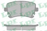 Set placute frana,frana disc AUDI A4 Cabriolet (8H7, B6, 8HE, B7) (2002 - 2009) LPR 05P1398
