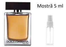 Mostra parfum 5 ml Dolce&amp;amp;Gabbana The One for Men apa de toaleta foto