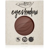 PuroBIO Cosmetics Compact Eyeshadows fard ochi rezervă culoare 03 Brown 2,5 g