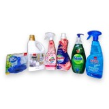 Pachet Sano: Bon 55g, Floor 1L, Maxima 750ml &amp; 1L, Spark 1L, Clear 1L - Odorizant WC, Pardoseala, Balsam Rufe, Detergent Vase, Curatare Geamuri