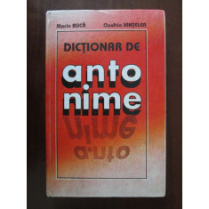 Marin Buca - Dictionar de antonime (1996, editie cartonata)