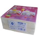 Set 25 placi filtrante 20x20 cm Rover 0, etapa 1, degrosare forte, 25 microni, 004210, Italia