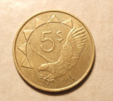 NAMIBIA 5 DOLLARI 1993 VULTUR