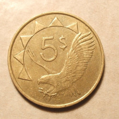 NAMIBIA 5 DOLLARI 1993 VULTUR