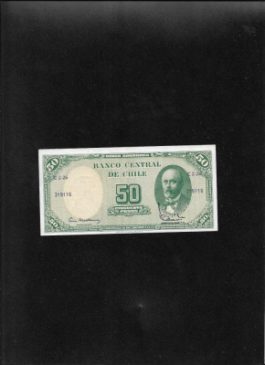 Chile 5 centesimos de escudo pe 50 pesos 1959 (64) seria319116 foto