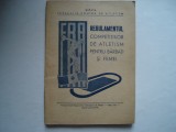 Regulamentul competitiilor de atletism pentru barbati si femei (1957) - UCFS, Alta editura