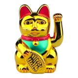 Statueta decorativa, Pisica norocoasa Maneki Neko, 15 cm, 1796H