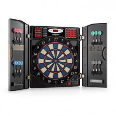 OneConcept Masterdarter dartboard Softtip Usi din imita?ie de lemn foto