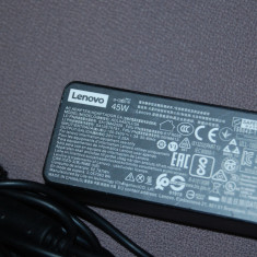 Incarcator laptop LENOVO 45W 20V 2.25A model ADLX45DLC3A mufa galbena patrat