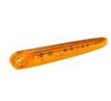 12 LED Lampa Gabarit Spate Remorca Camioane Galben 24V 160mm