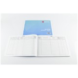 Registru intrare - iesire A4 hartie offset 100 file carnet coperta carton 300 g mp