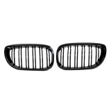 Grila dubla BMW E46 coupe cabrio facelift FL M-LOOK negru NOU
