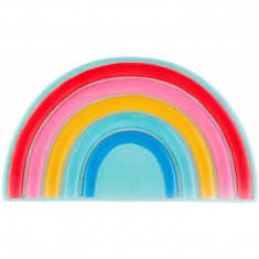 Lampa de veghe Rainbows Sass &amp; Belle, LED, 16.6 x 6.5 x 9.6 cm, PVC/poliester, Multicolor