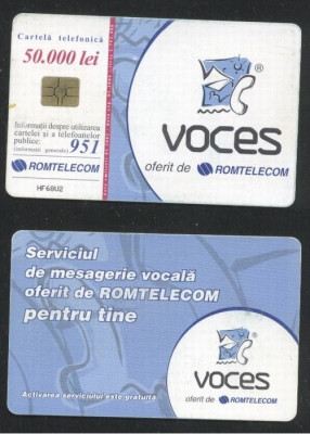 Romania 2002 Telephone card Voces Rom 136a CT.089 foto