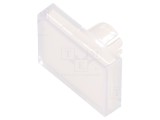 Lentilă Transparentă pentru Buton 22mm din Plastic