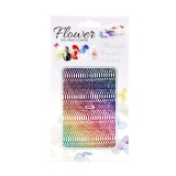 Cumpara ieftin Abtibild decor unghii, Flower B06, holografic