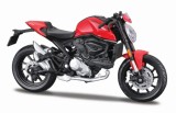 MAISTO MOTOCICLETA METALICA CU STAND EDITIE SPECIALA DUCATI MONSTER SCARA 1 LA 18