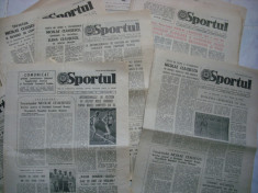 Ziarul Sportul 10 noiemb. 1986 foto