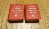 DICTIONNAIRE LILLIPUT FRANCAIS-ALLEMAND, 576 p.- DICTIONNAIRE LILLIPUT ALLEMAND-FRANCAIS, 576 p.- 2 Vol. Librairie Larousse, 1978 dim.: 4.0x5.0/1.5 cm