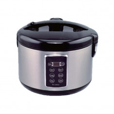 Oala Electrica Hauseberg cu Control Digital,700 W, programe gatit, Inox,1.8 Litri foto