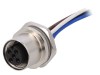 Soclu M12 4 PIN mamă IP67 DeviceNet CANopen, TE Connectivity