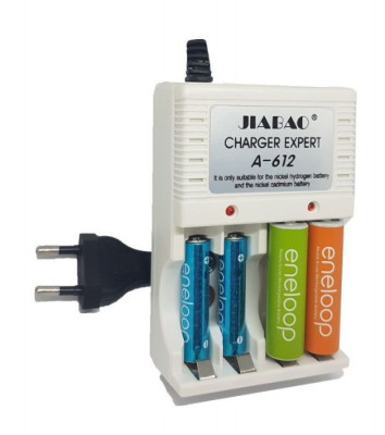 Incarcator pentru baterii Jiabao A-612 AA AAA 9V Ni-MH Ni-CD foto