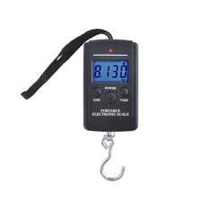Cantar digital de mana,portabil capacitate de masurare 40 kg,precizie 10 gr - Negru