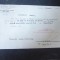 invitatie la sedinta actionarilor la soc de petrol govora an 1940