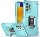 Husa de protectie pentru Samsung Galaxy A73 5G Tisim, PC/TPU, turcoaz, 6,7 inchi