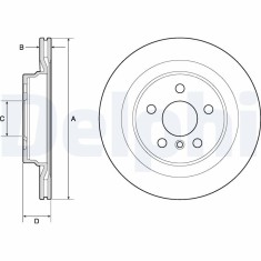 DELPHI BG4778C Disc frana