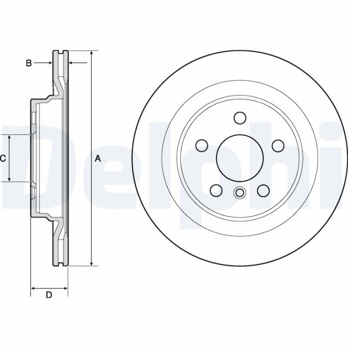 DELPHI BG4778C Disc frana
