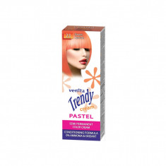 Vopsea de par semipermanenta, Trendy Cream Pastel, Venita, Nr. 23, Sweet apricot