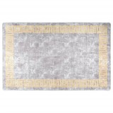 vidaXL Covor lavabil, gri, 160x230 cm, antiderapant