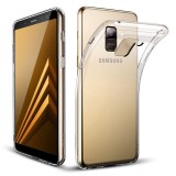 Husa TPU Ultraslim Samsung A8 Plus 2018, Transparent, Mobile Tuning