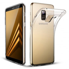 Husa TPU Ultraslim Samsung A8 Plus 2018, Transparent